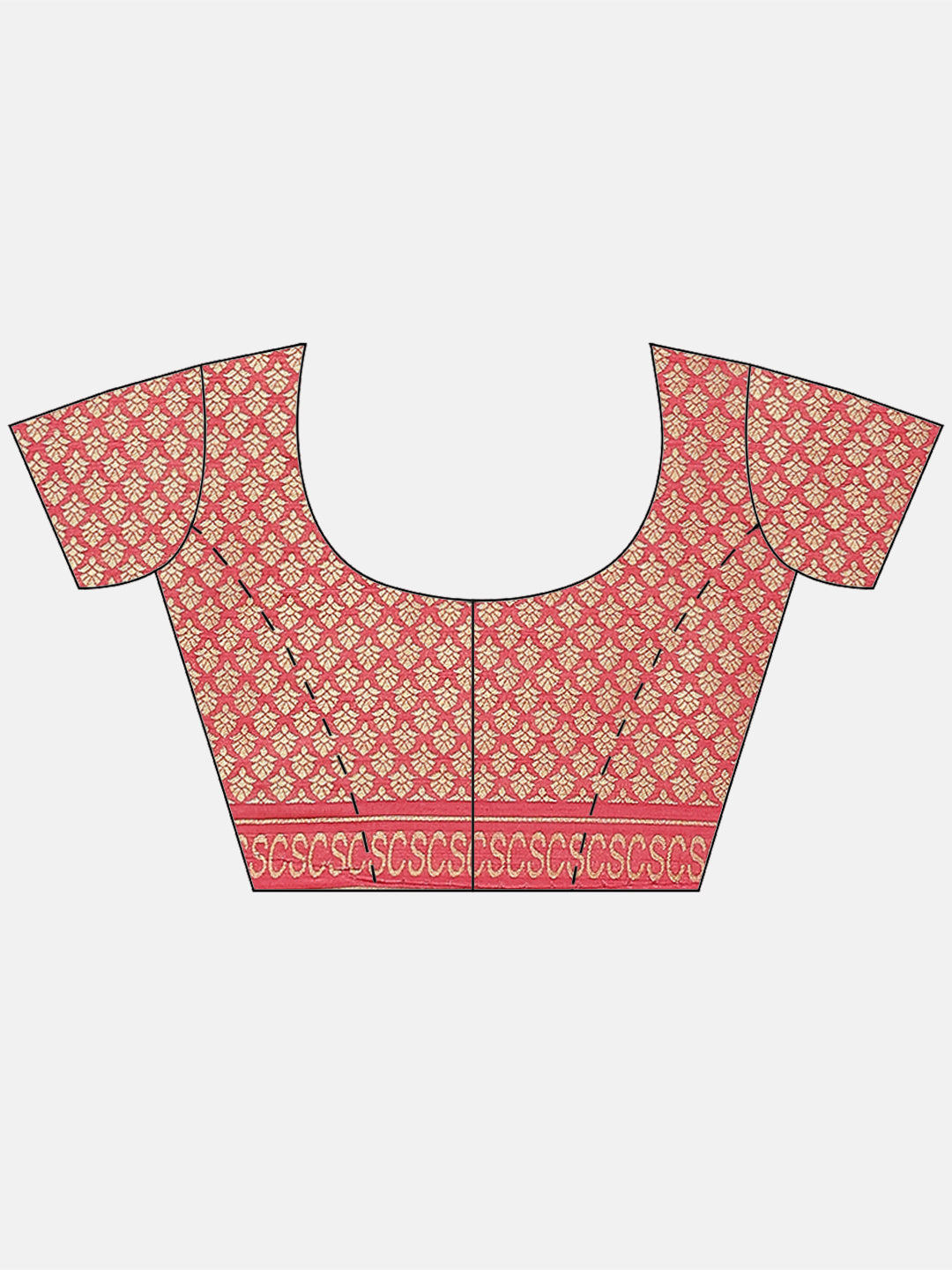 Zari Jaal Handloom Woven Saree