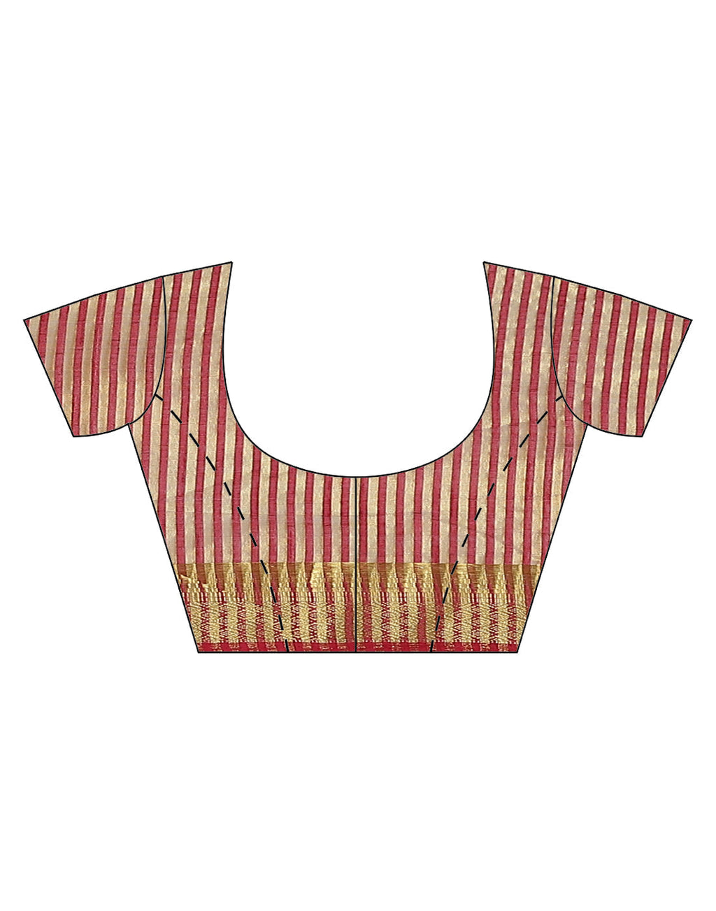 Zari Border Art Handloom Woven Saree