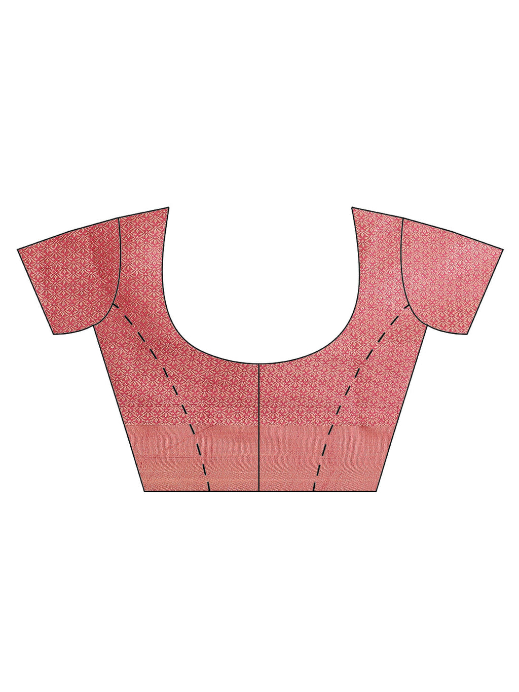 Zari Boder Booti Handloom Woven Saree