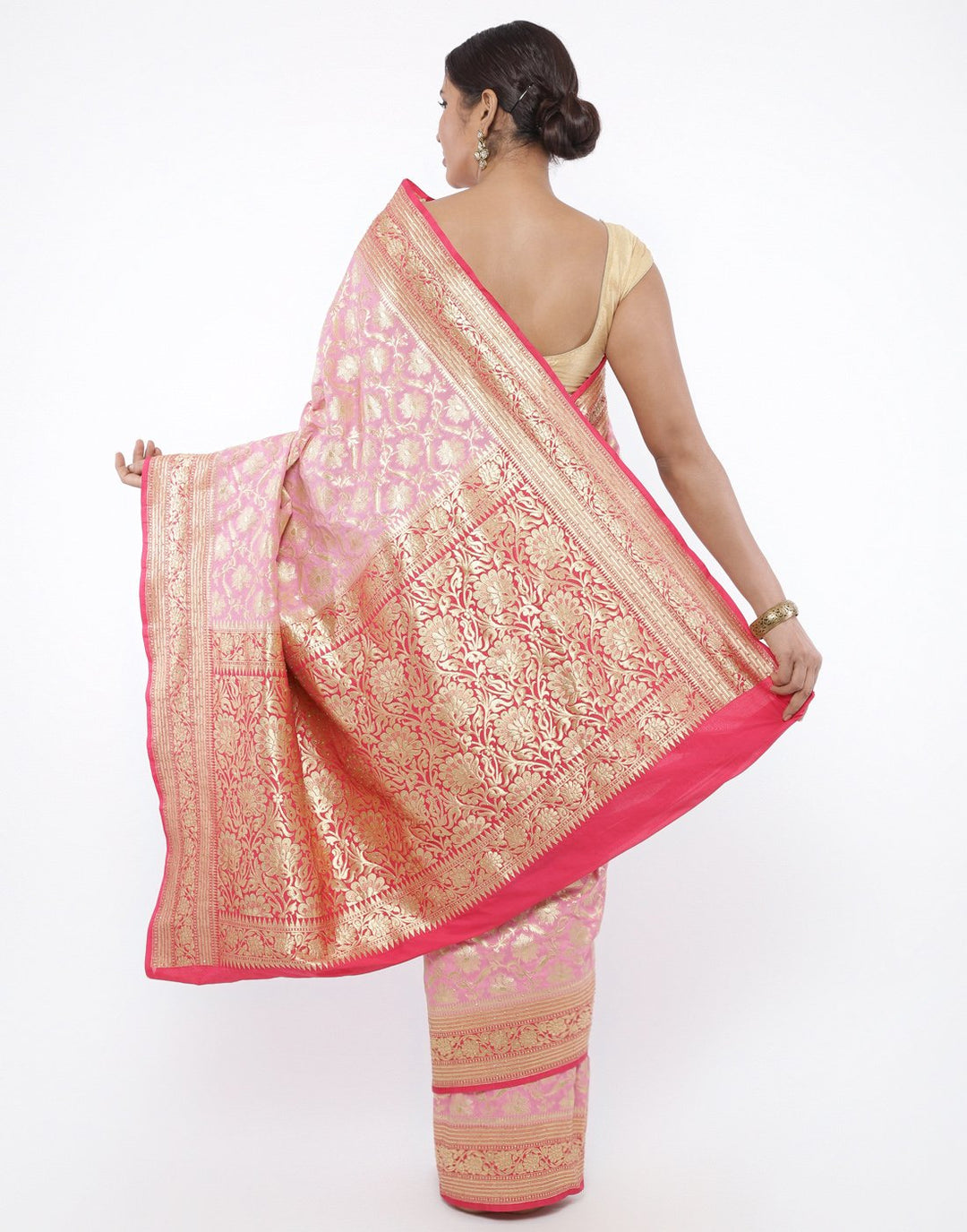 MBZ Meena Bazaar-Banarasi Woven Saree