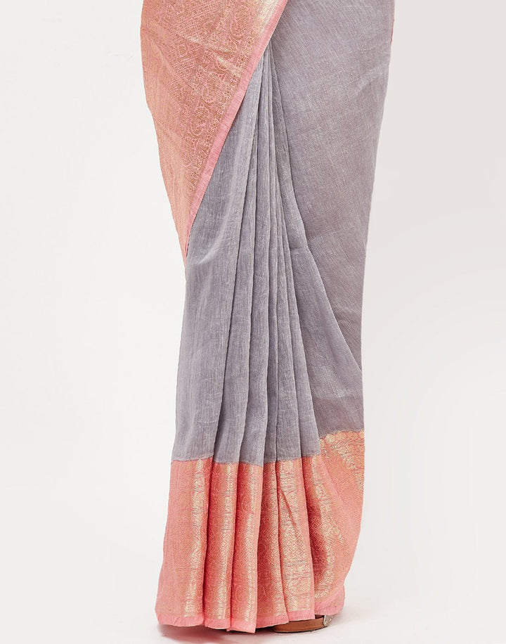 MBZ Meena Bazaar-Cotton Woven Saree