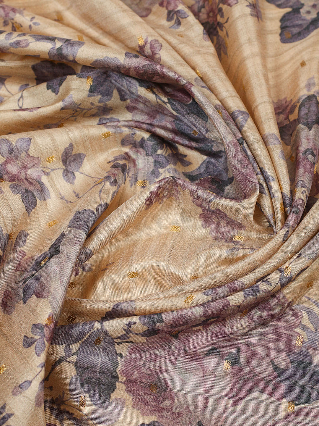 Digital Floral Printed Art Silk Saree