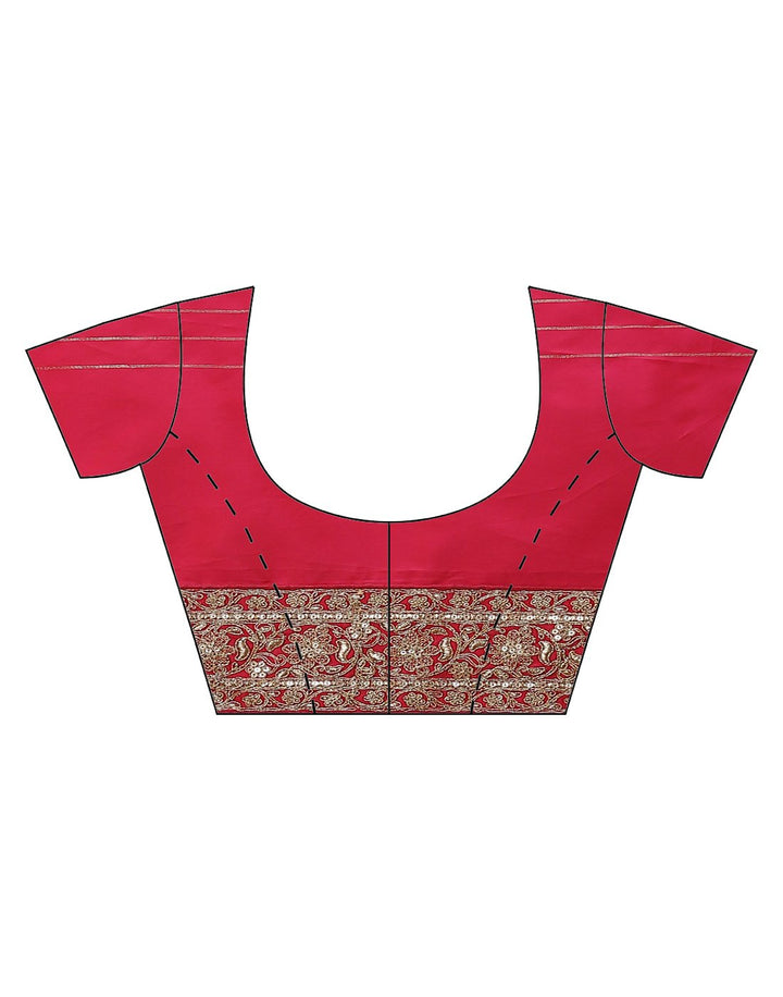 Banarasi Silk Woven Embroidery Saree