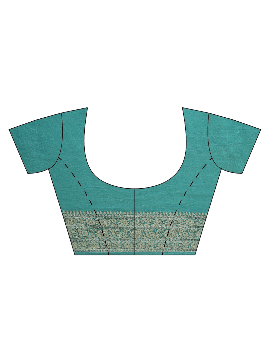 Zari Jaal Banarasi Woven Saree