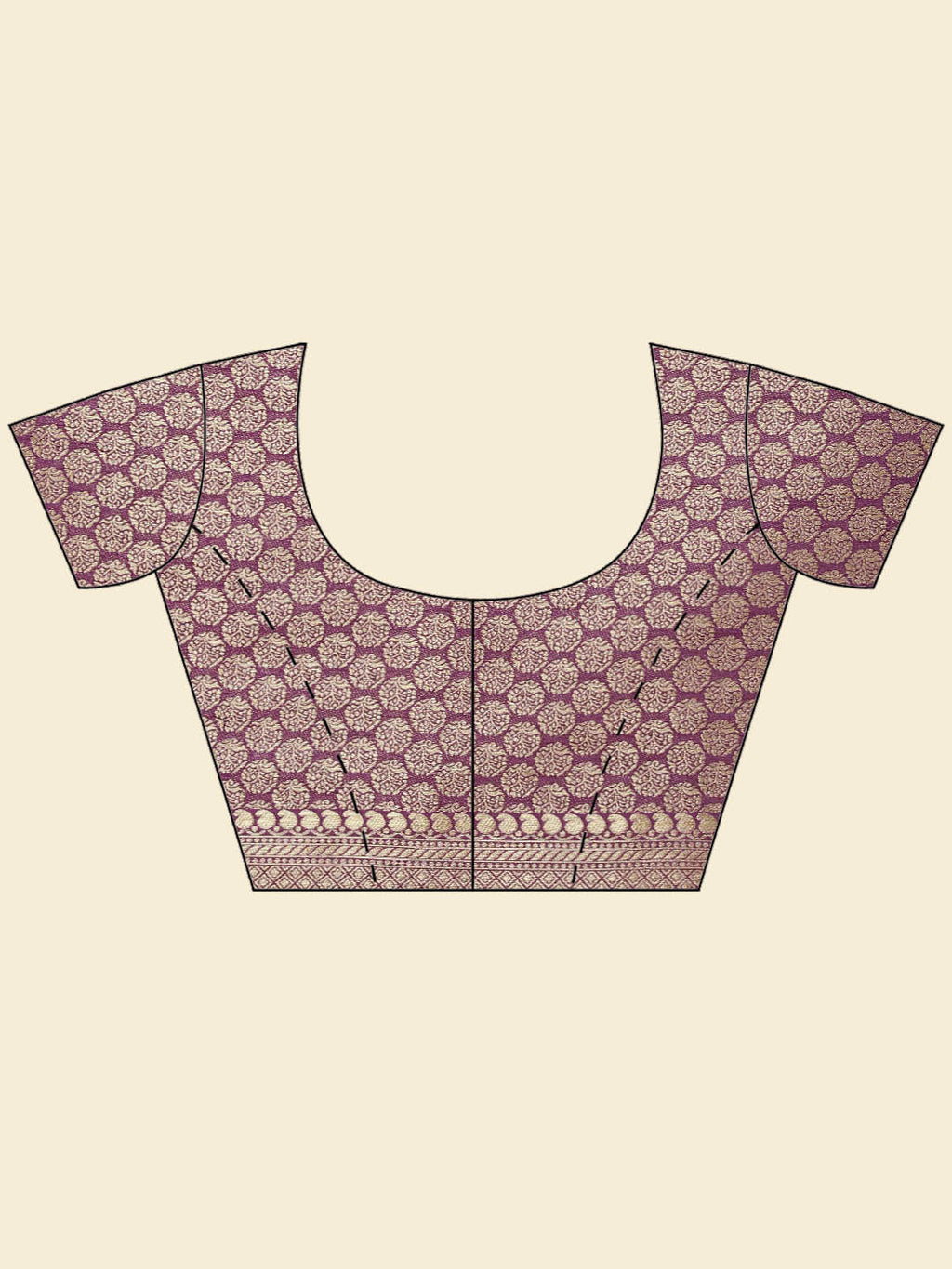Zari Border Woven Handloom Saree