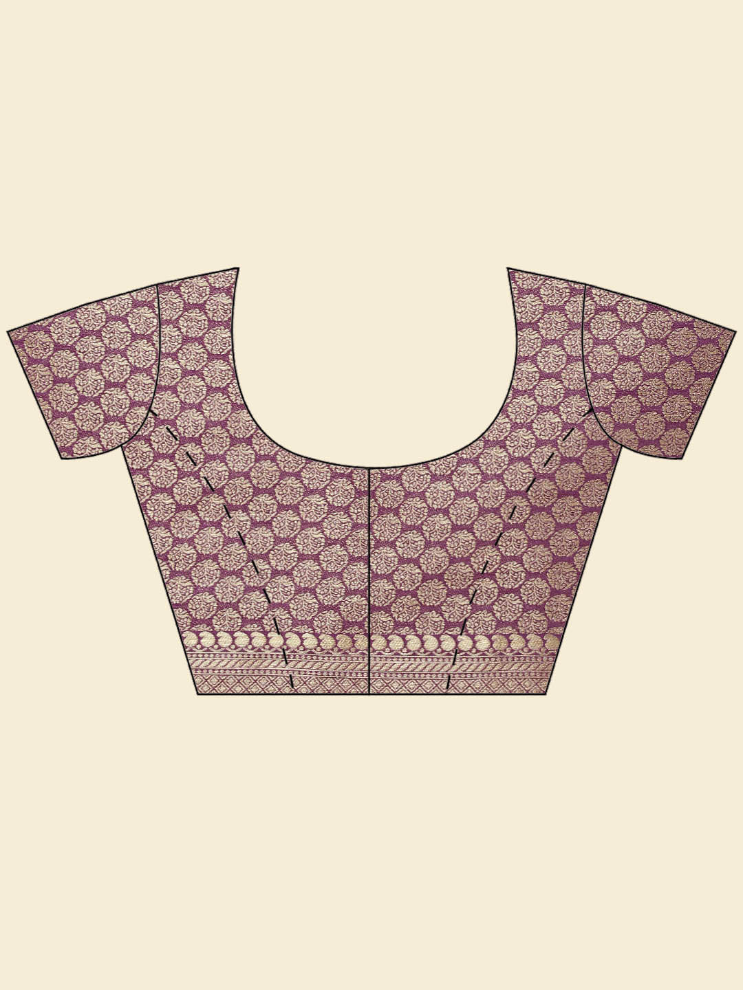 Zari Border Woven Handloom Saree