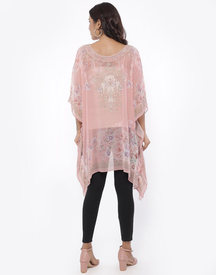 MBZ Meena Bazaar-Georgette Printed Kaftan