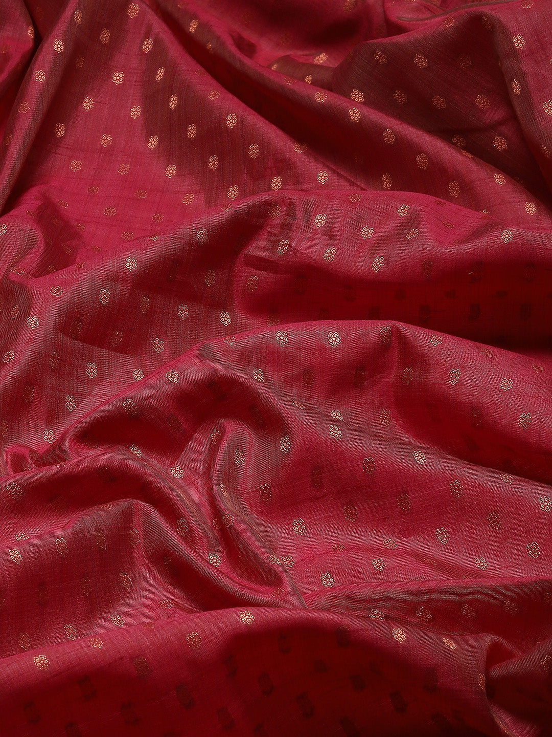 Zari Booti Woven Handloom Saree