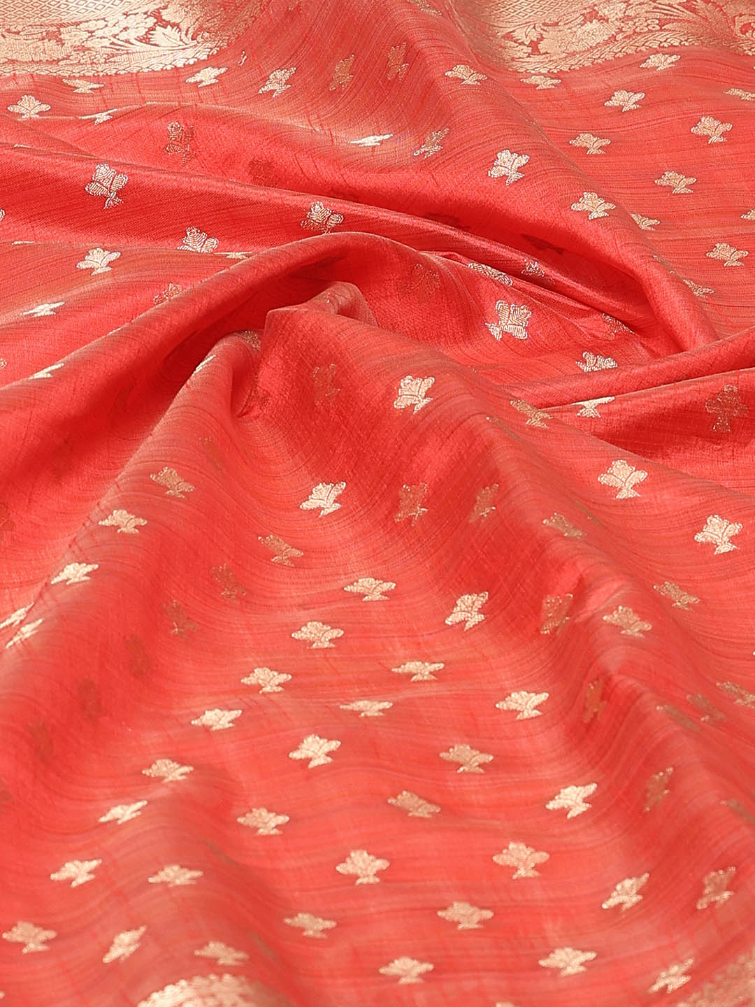 Zari Border Art Silk Woven Saree