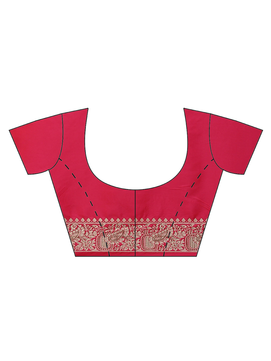 Stone Jaal Banarasi Woven Saree