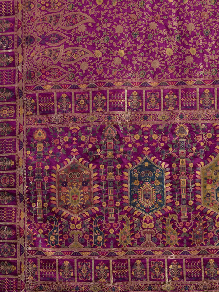 Woven Design Makhmal Silk Saree