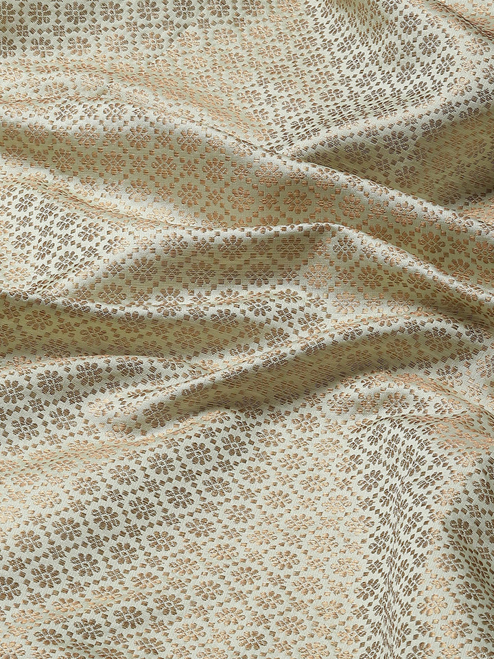 Zari Jaal Woven Cotton Saree