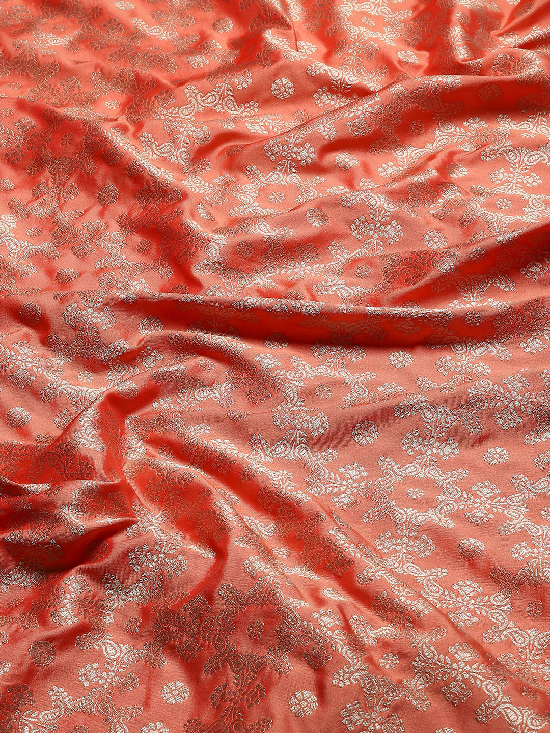 Zari Jaal Woven Art Silk Banarsi Saree