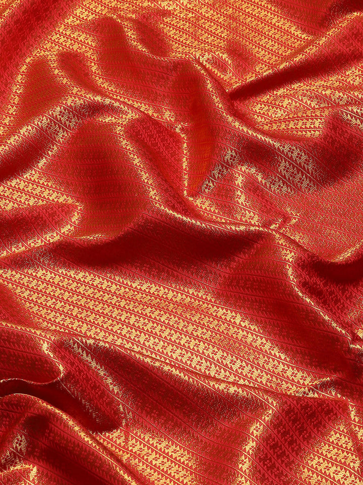 Zari Jaal Woven Handloom Saree