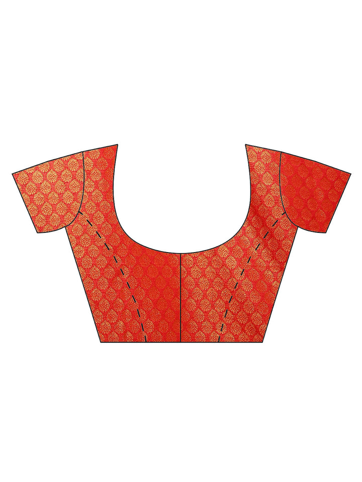 Zari Jaal Handloom Woven Saree