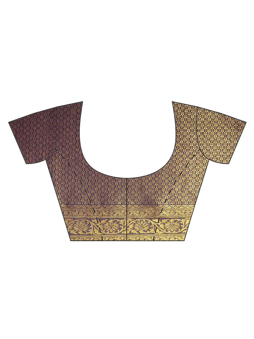 Zari Jaal Handloom Woven Saree