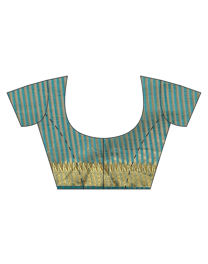 Zari Border Art Handloom Woven Saree