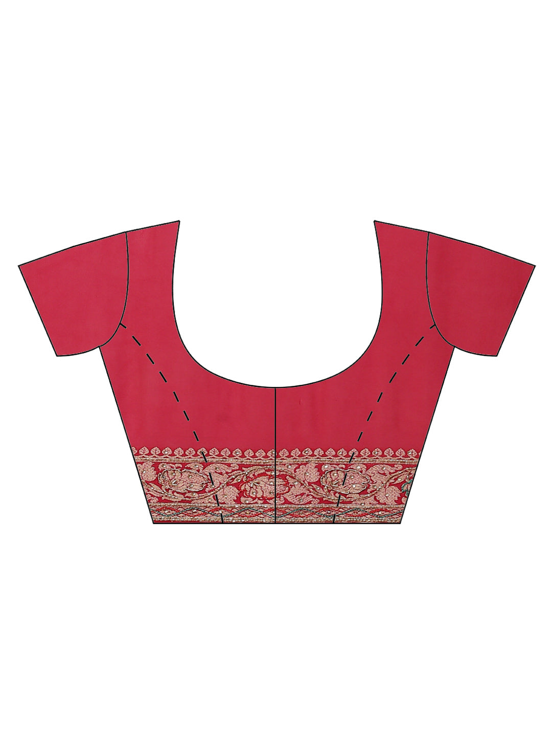 Gharchola Banarasi Embroidered Saree