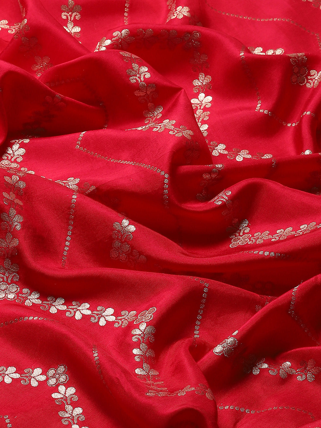 Zari Jaal Woven Dola Handloom Saree