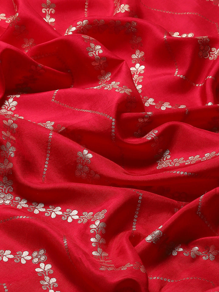 Zari Jaal Woven Dola Handloom Saree