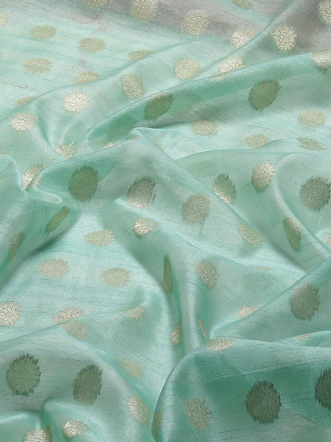 Zari Booti Cotton Woven Saree