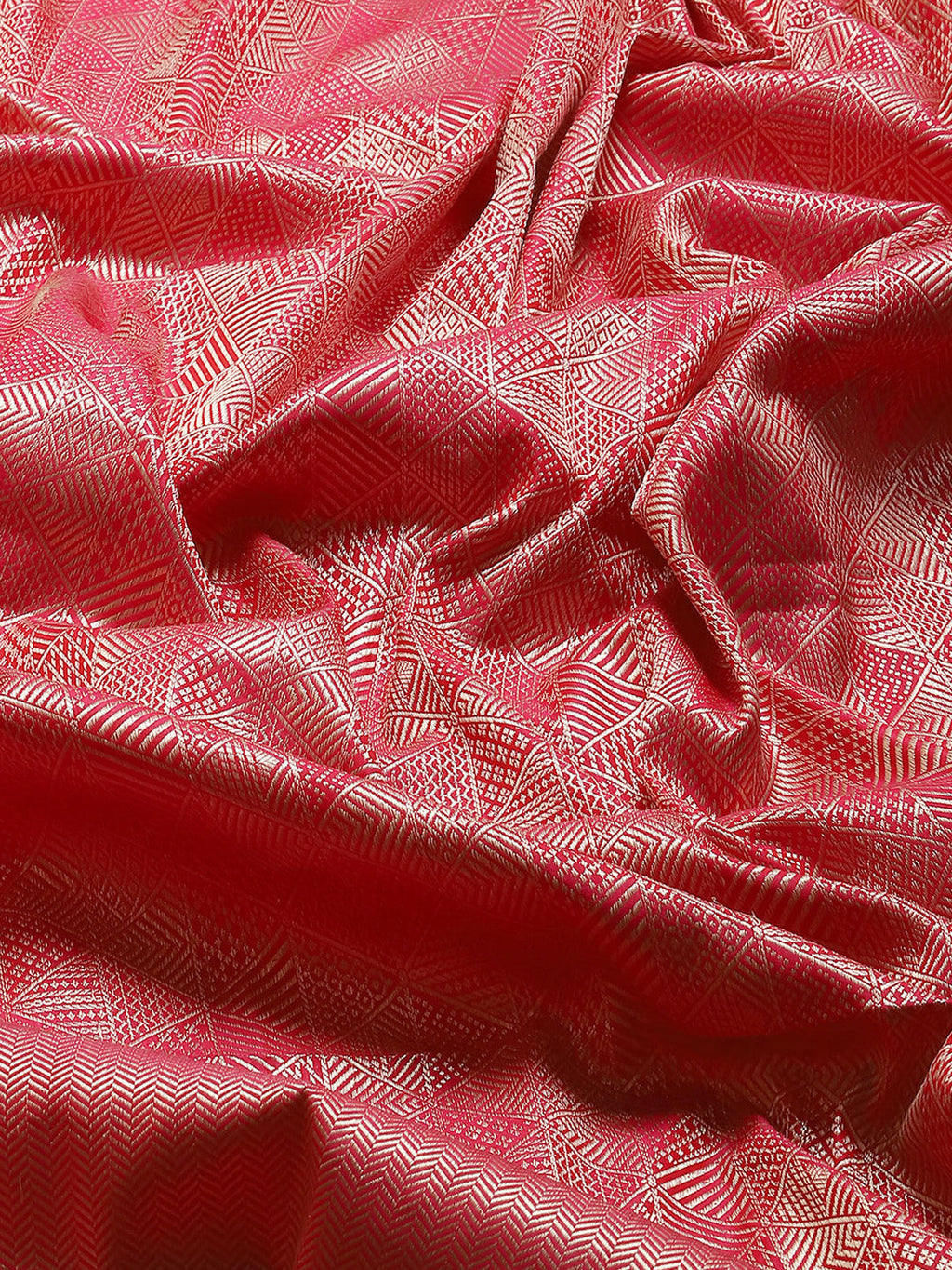 Zari Jaal Woven Banarsi Saree
