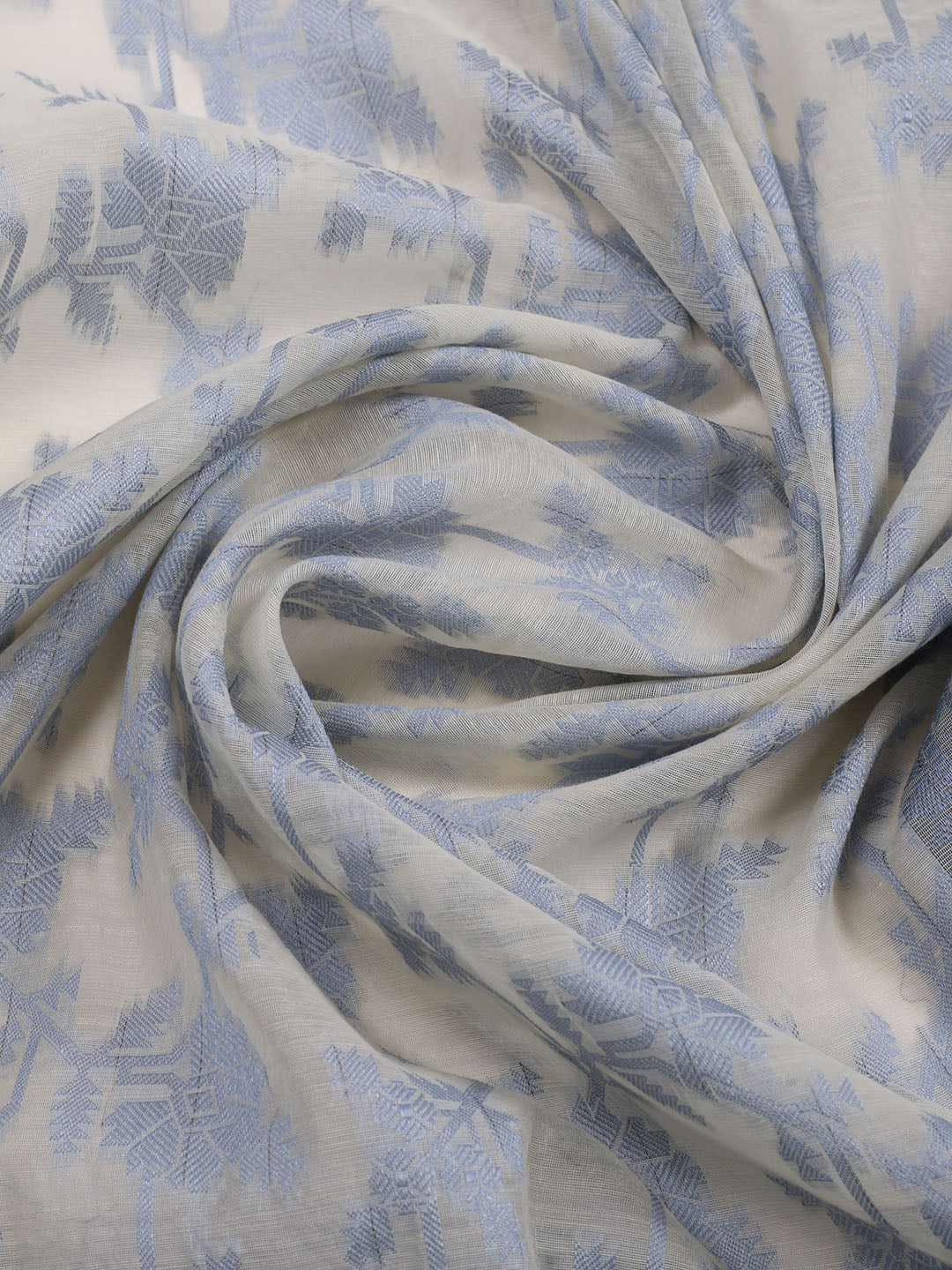 Resham Woven Design Cotton Saree