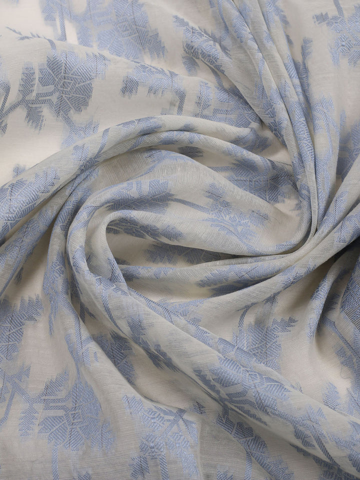 Resham Woven Design Cotton Saree