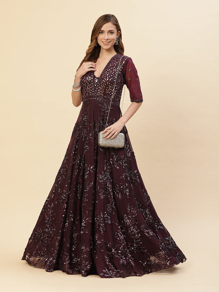 Sequence Net Gown