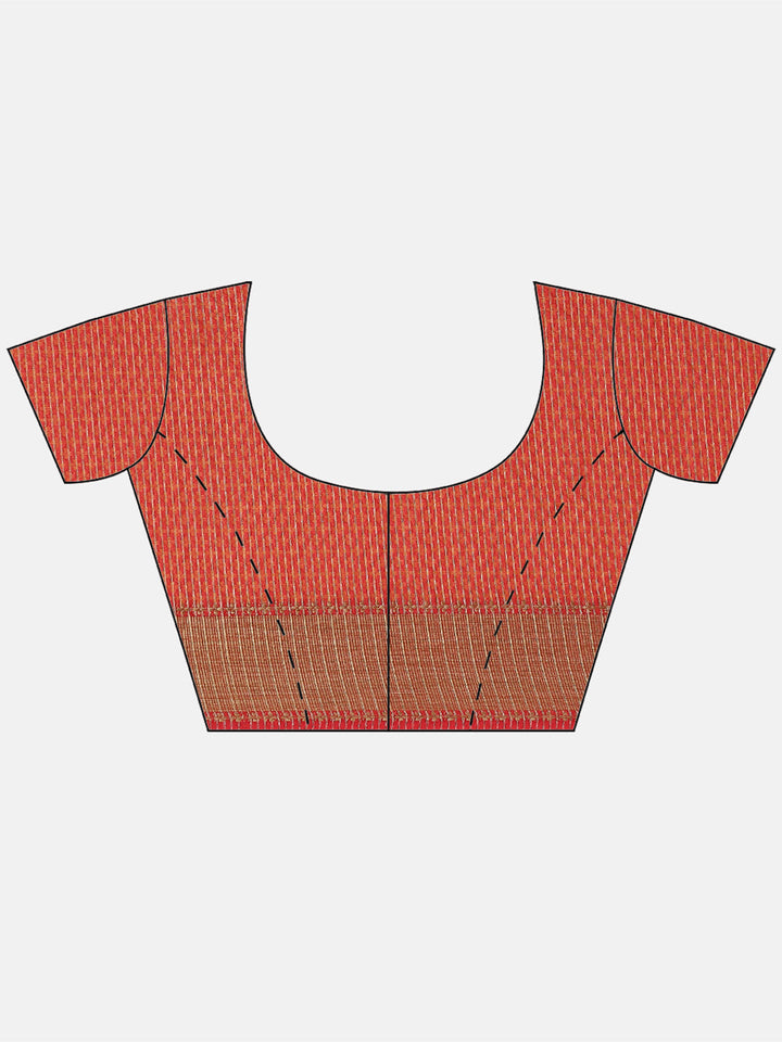 Jacquard Zari Work Woven Art Handloom Saree