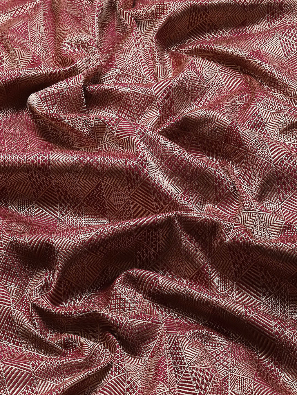 Zari Jaal Woven Banarsi Saree