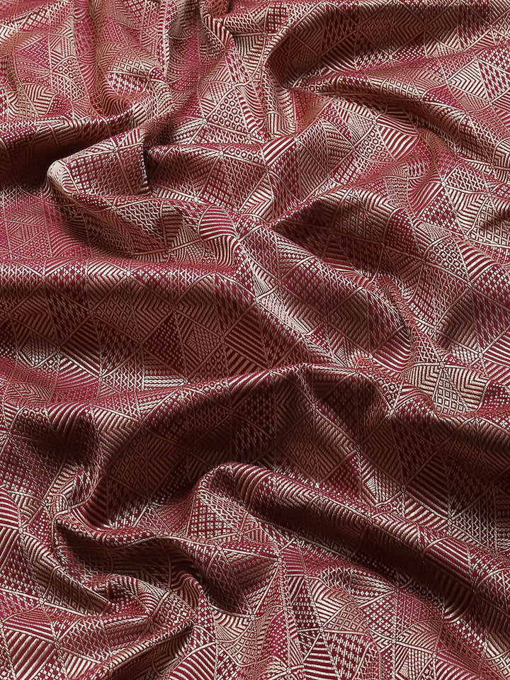 Zari Jaal Woven Banarsi Saree