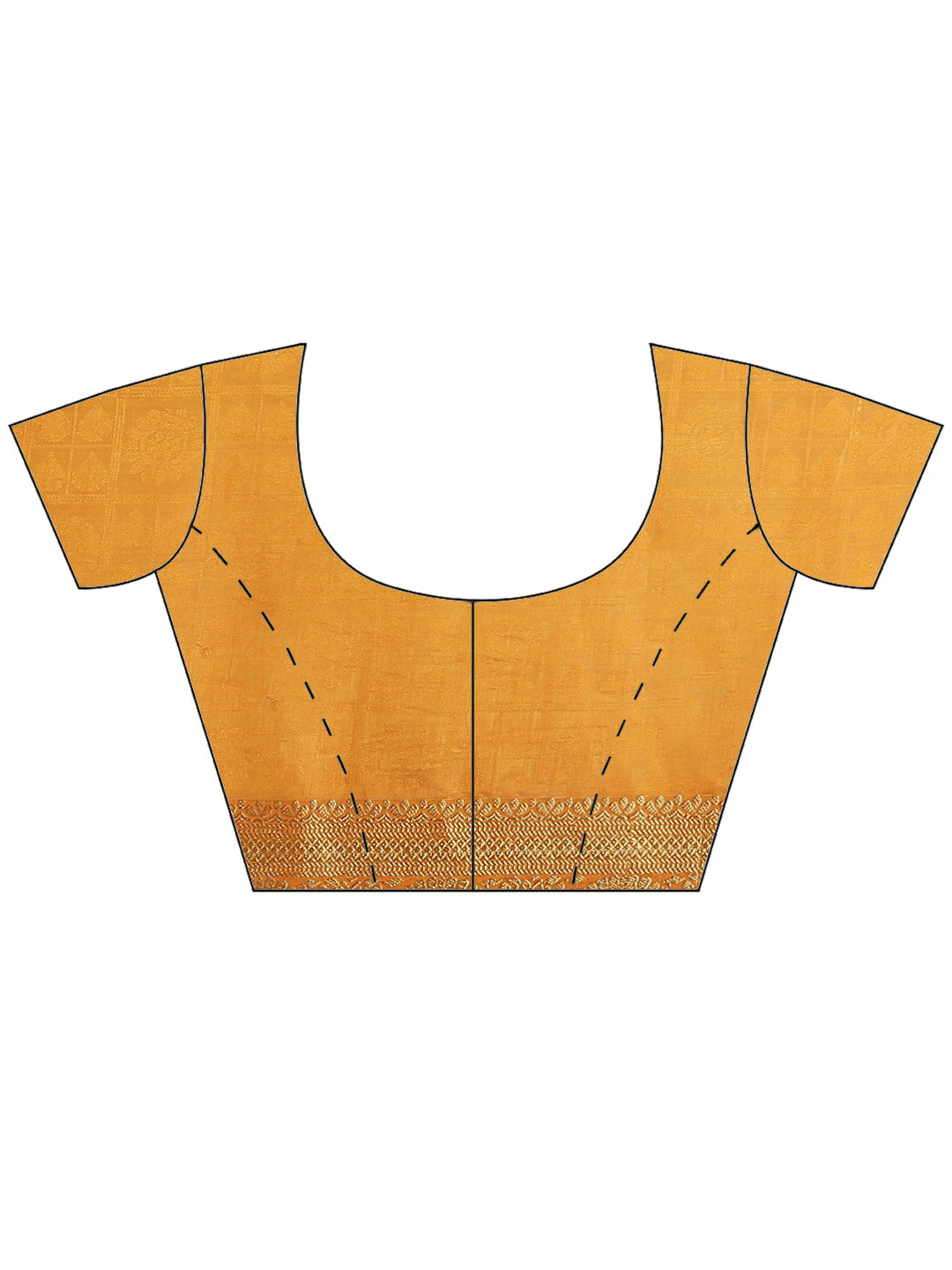 Plain Zari Border Art Handloom Woven Saree