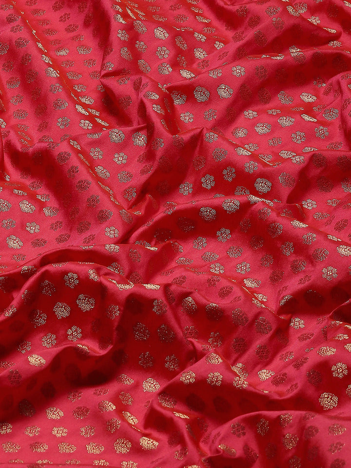 Zari Booti Woven Art Silk Banarsi Saree