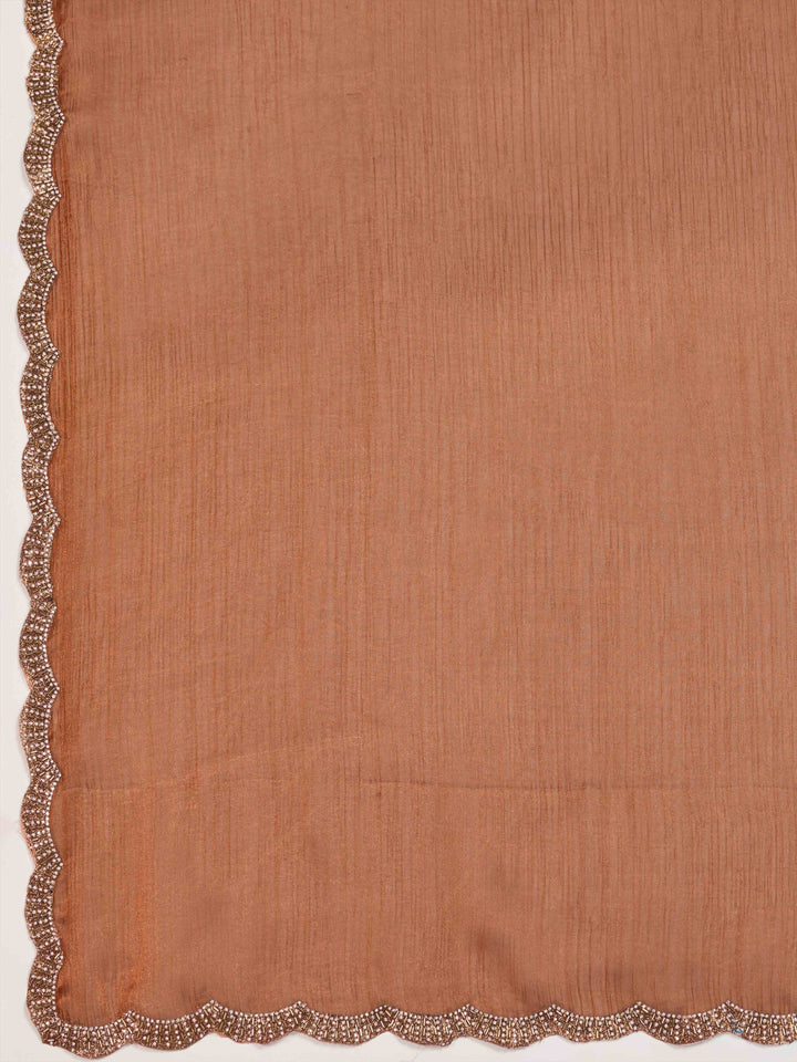 Woven Border Tissue Saree