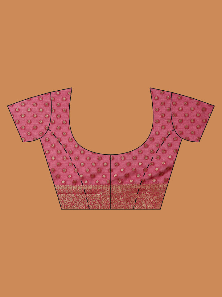 Zari Border Woven Chiffon Saree