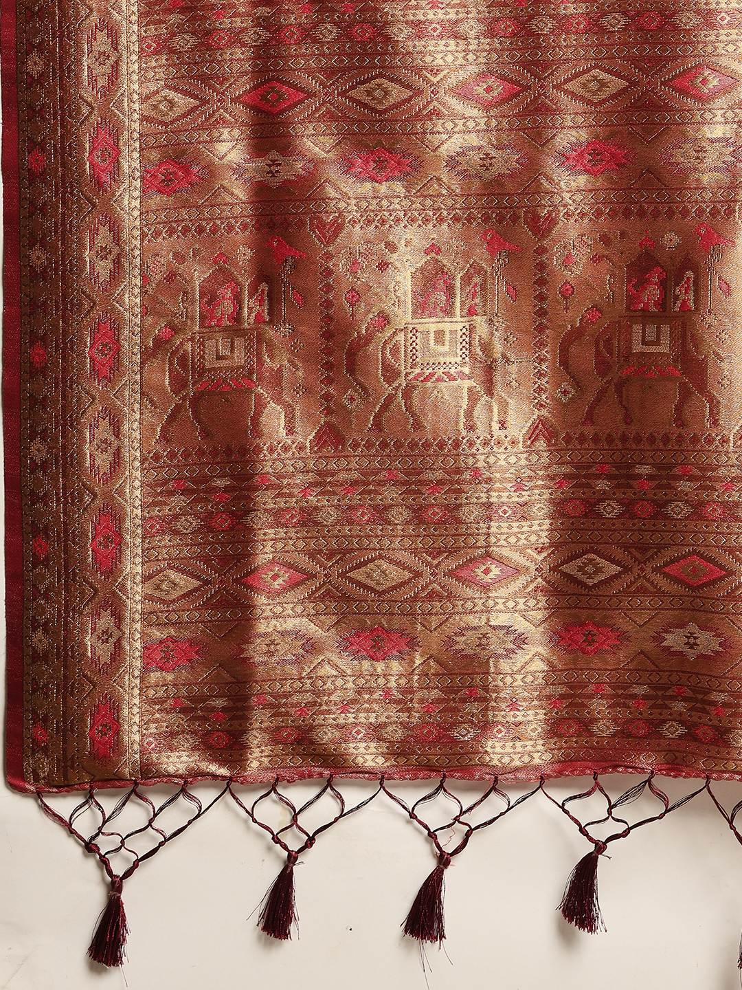 Woven Design Art Silk Saree