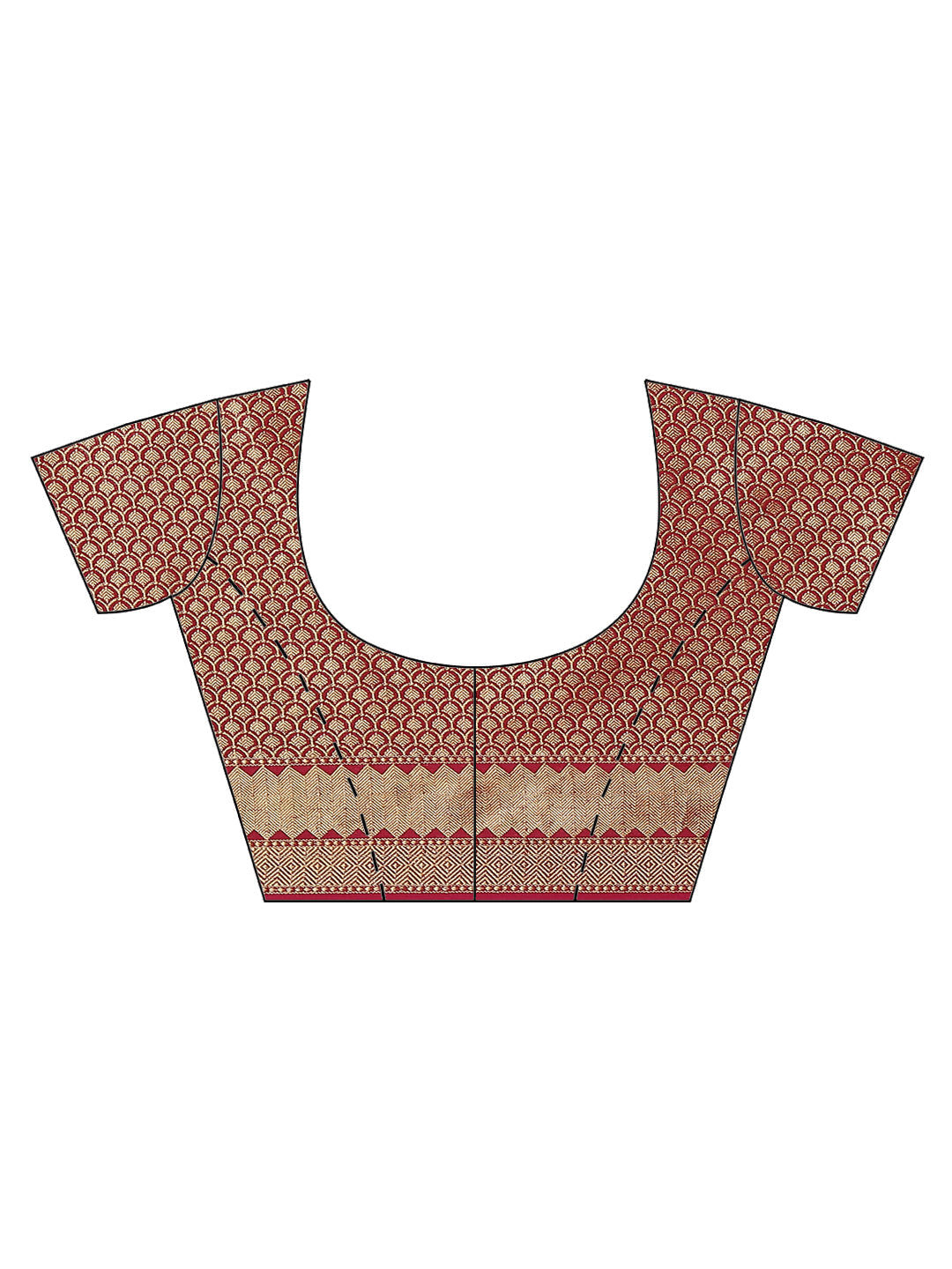 Zari Jaal Cotton Woven Saree