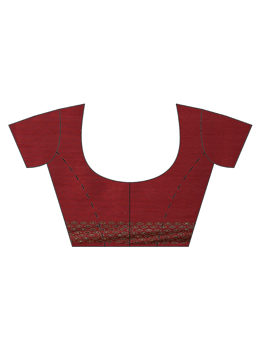Resham Booti Tussar Embroidered Saree