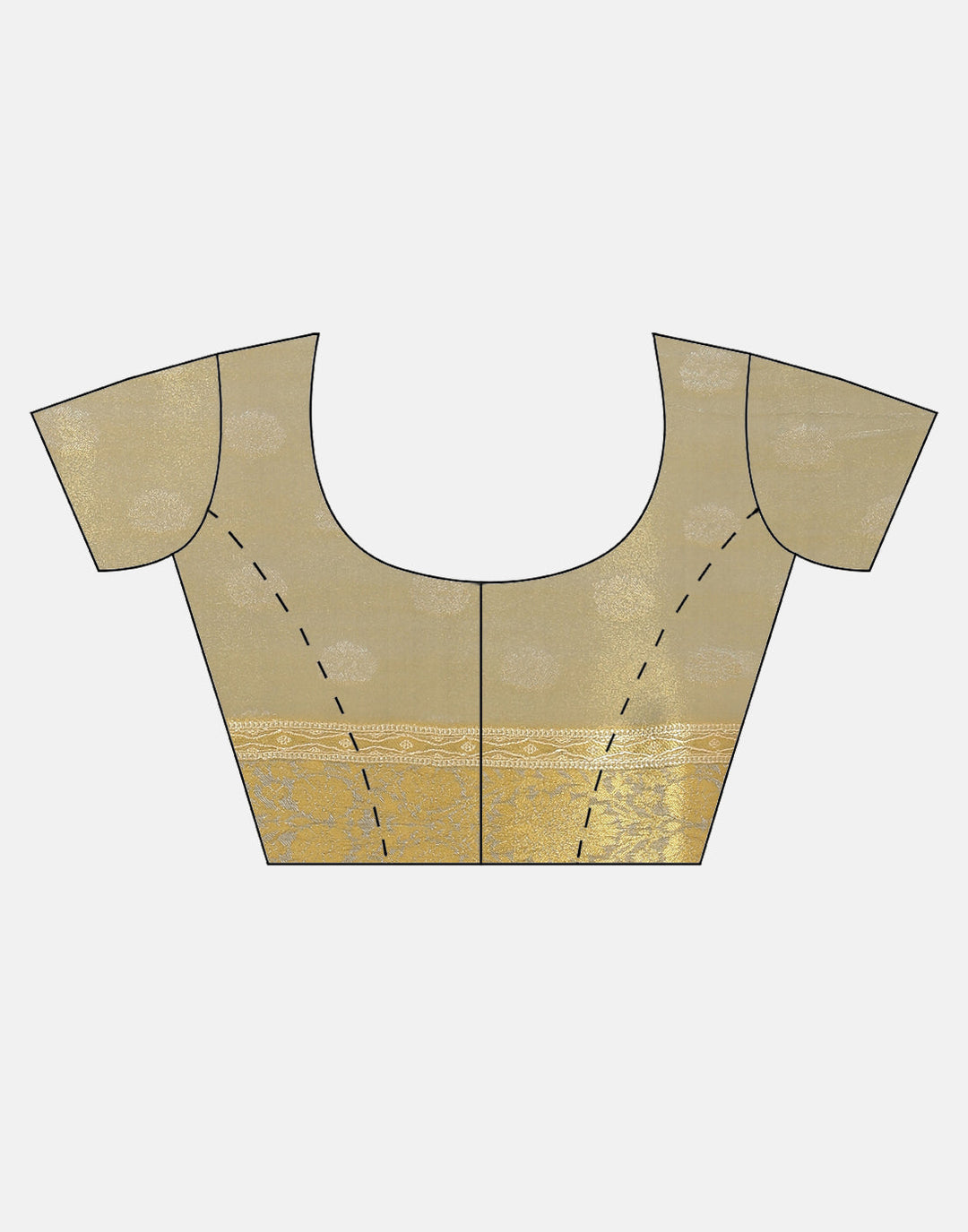 Embroidered Banarasi Kota Tissue Saree