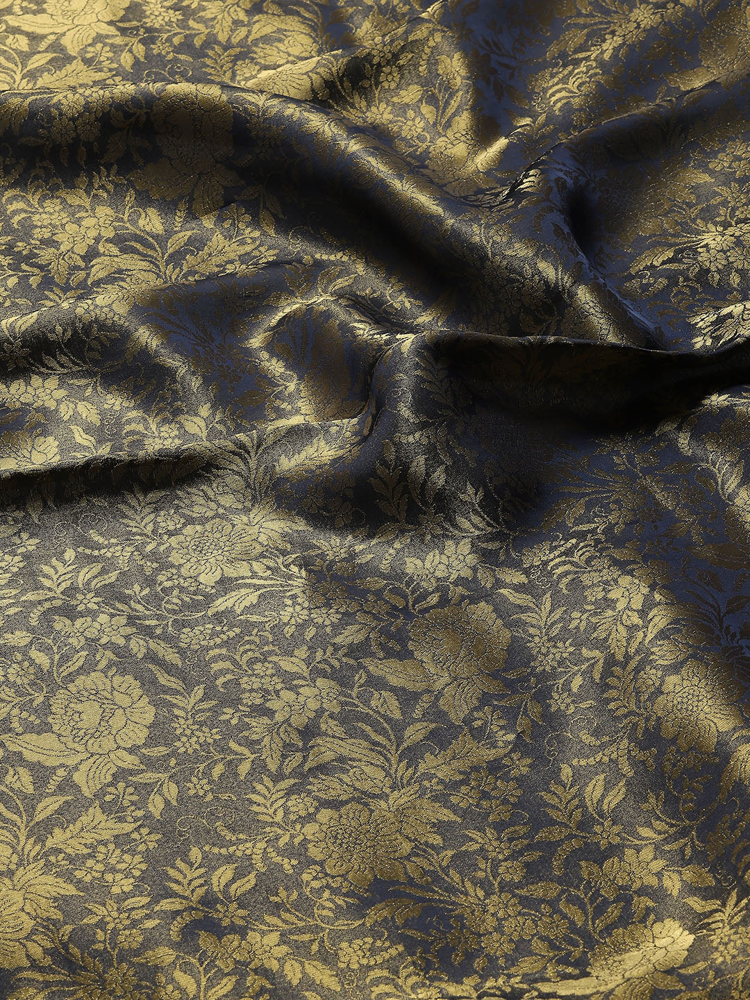 Zari Jaal Woven Satin Saree