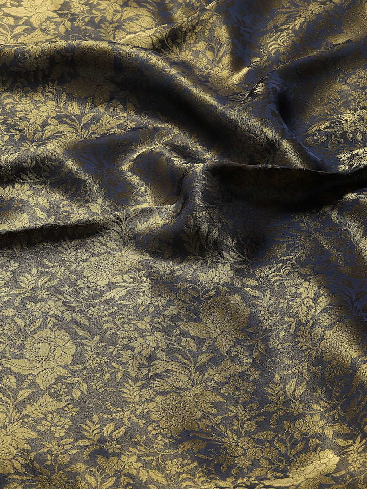 Zari Jaal Woven Satin Saree