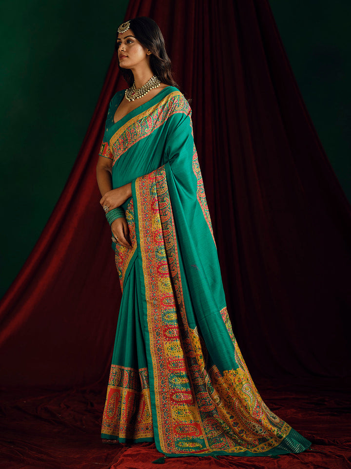 Plain Art Silk Saree