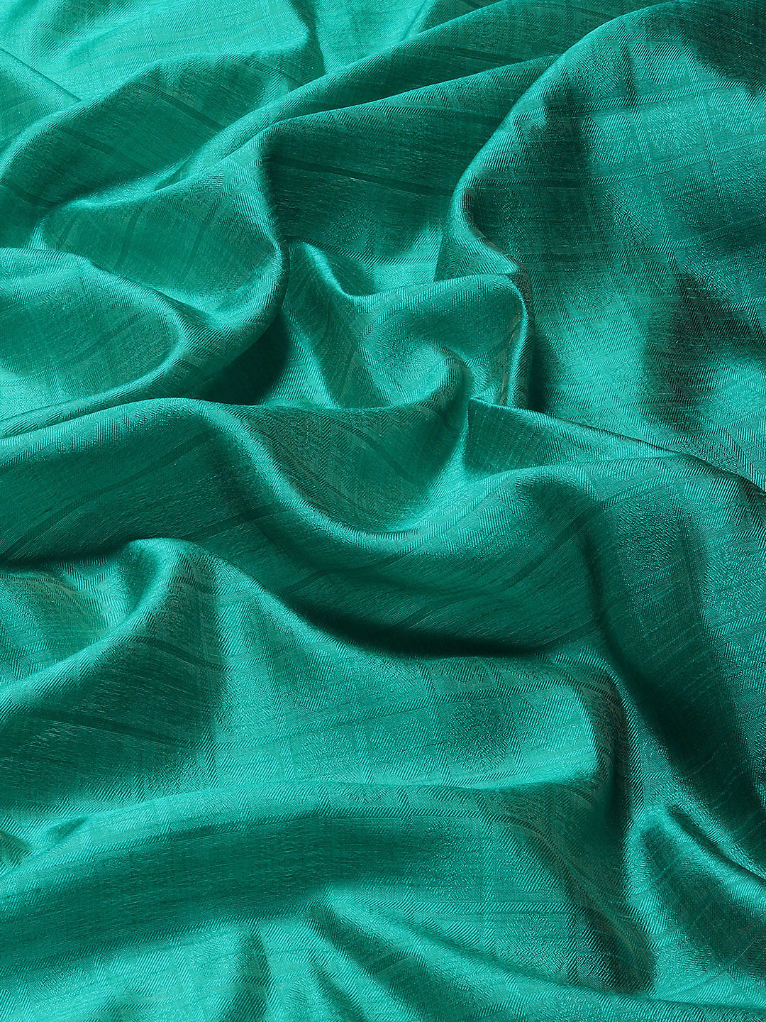 Plain Zari Border Woven Handloom Saree