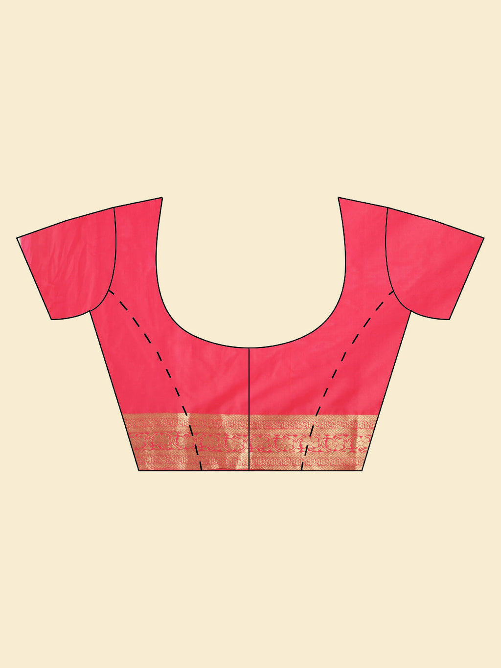 Zari Jaal Woven Banarsi Saree