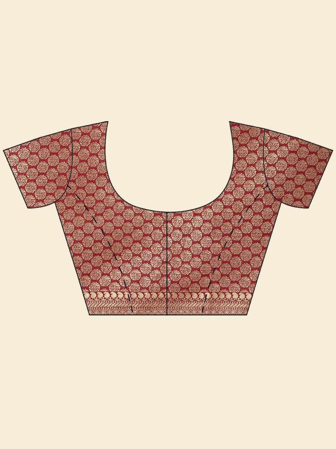 Zari Border Woven Handloom Saree