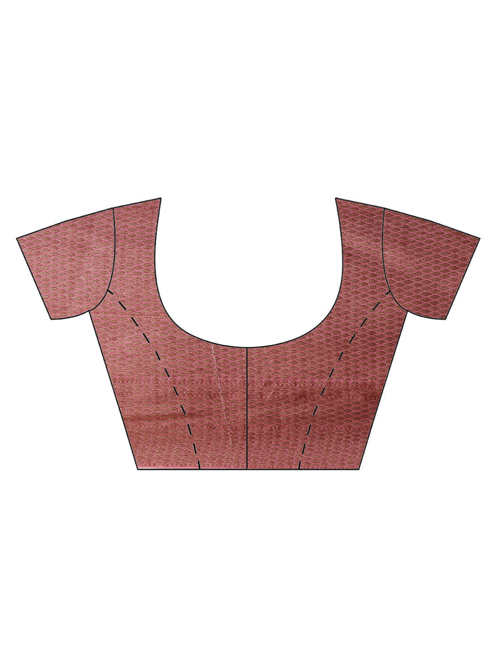 Zari Border Booti Cotton Woven Saree