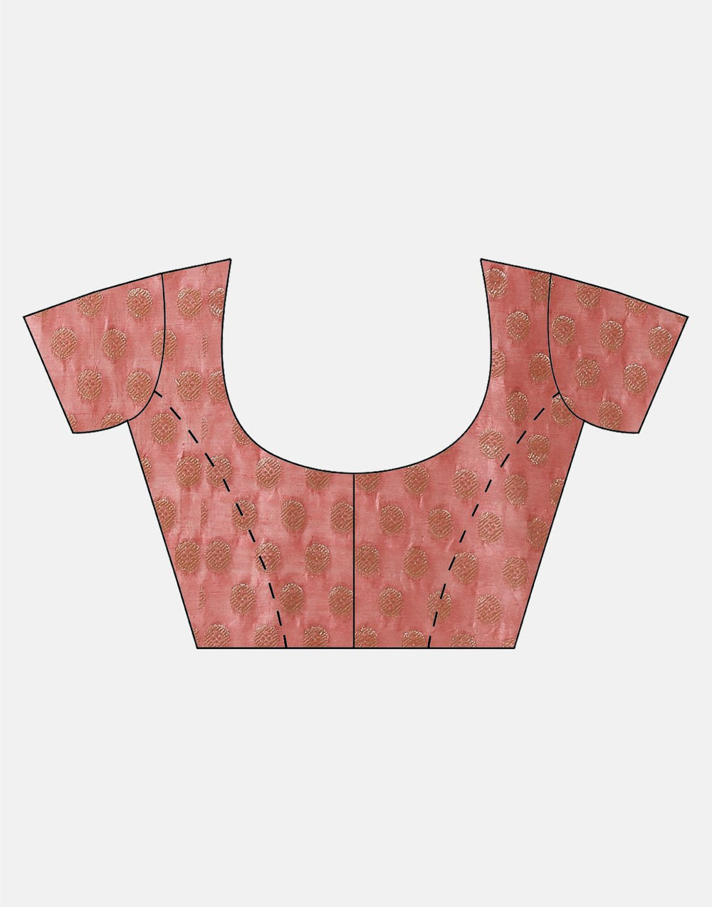 MBZ Meena Bazaar-Cotton Saree With Linen Texture and beautiful Pink Boarder