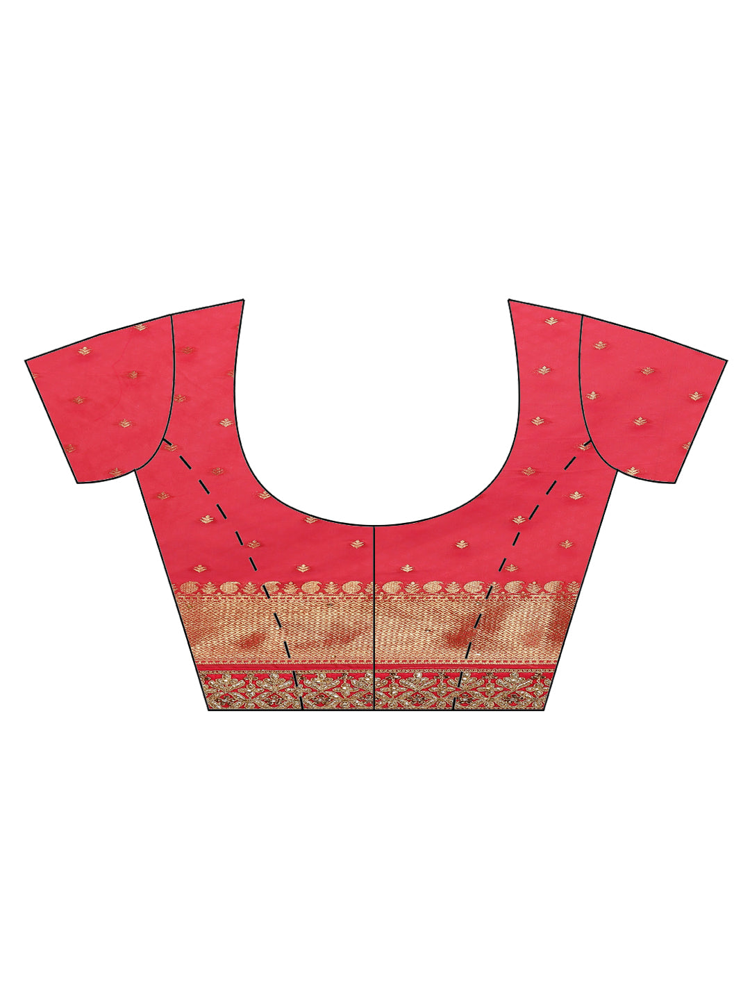 Stone Work Embroidered Banarasi Saree