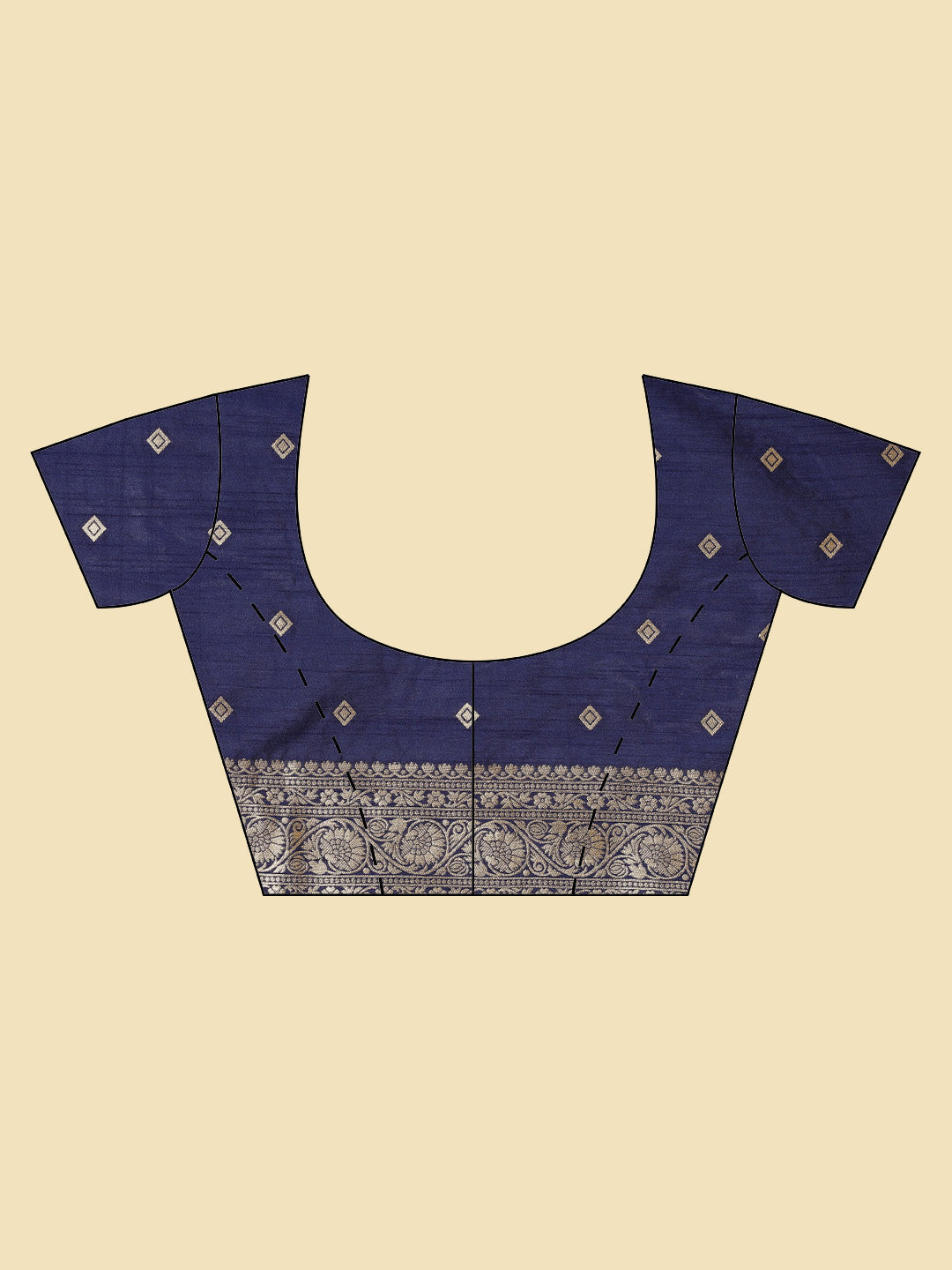 Floral Booti Handloom Woven Saree
